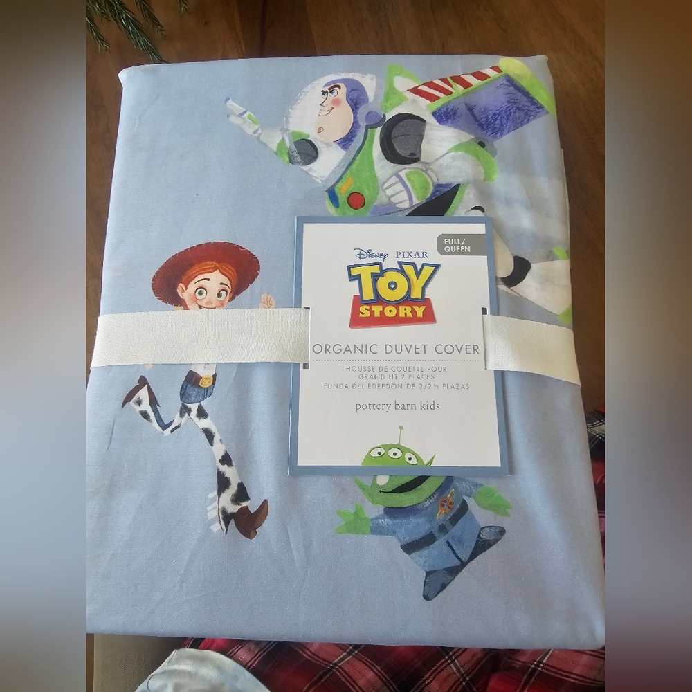 Pottery barn toy story duvet cover super rare BNWT